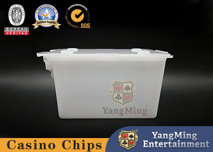 Qualità La scatola impermeabile di Dull Polish Poker Card Storage del casinò di 8 piattaforme ha sigillato lo spessore di 3mm fabbrica