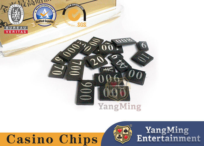 คุณภาพ การ์ดแสดงผลการพนันคาสิโนอะคริลิคแบบกำหนดเองสูงโปร่งใส โรงงาน