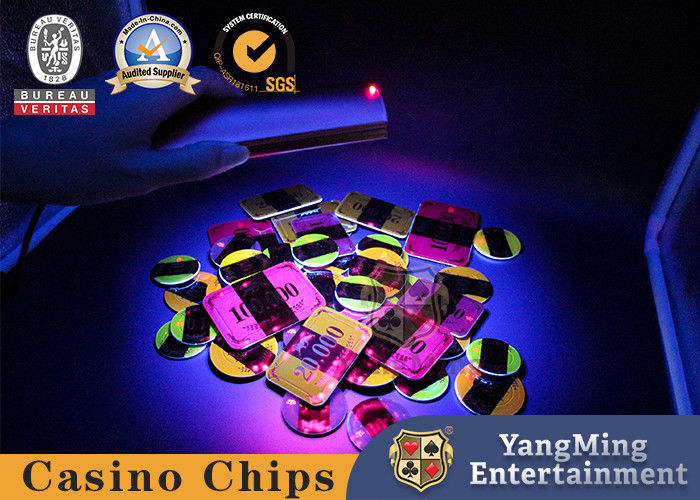 Qualität Bakkarat-Texas Holdem Casino-UV-Licht-Kontrolleur Fabrik