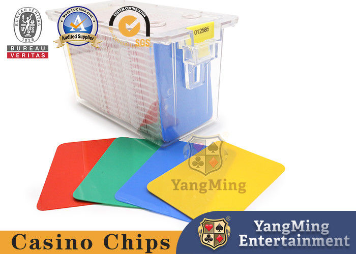 Qualità 16 carte di plastica impermeabili in quadricromia del taglio di qualità del casinò di dimensione della mazza fabbrica