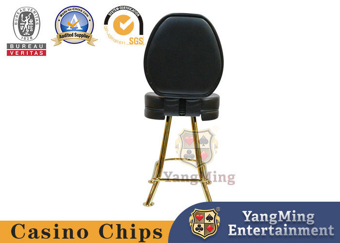 Qualità Sedia girante dell'alto casinò di titanio del piede di acciaio inossidabile della Tabella della mazza delle roulette fabbrica