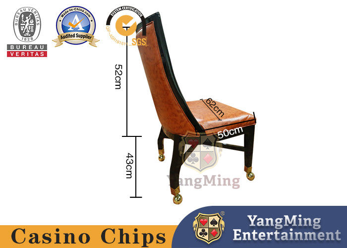 Qualität Bakkarat-Niu Niutai Simulation Leather Casino-Spiel-Stühle Fabrik