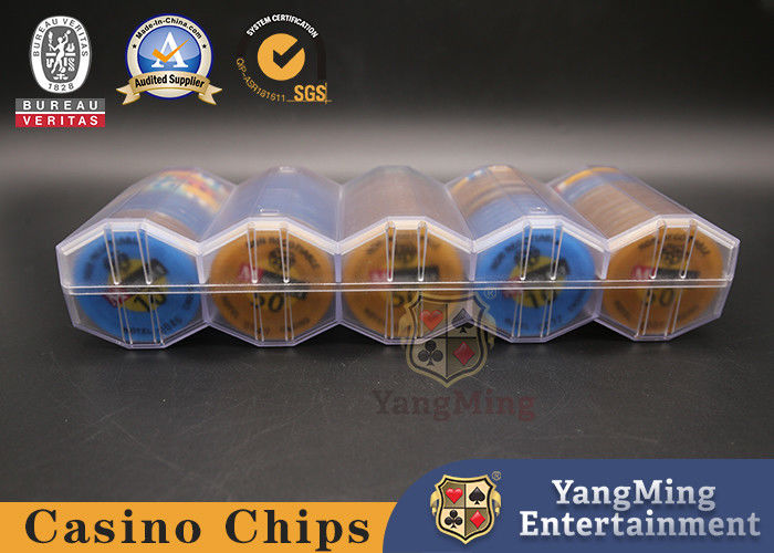 Qualité 45mm épaissis faits sur commande Clay Poker Table Trays For Texas Table usine