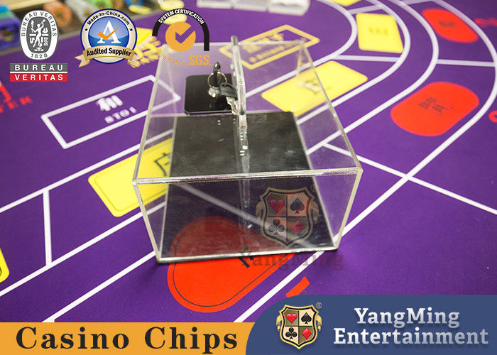 Quality Texas Hold'Em Club Custom Made 400 Yard Clay Ceramic Chip Carrying Case With Lock factory