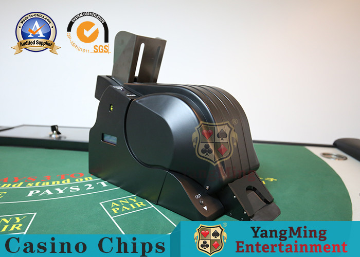 Automatic Metal Poker Card Shuffler And Playing Card Dealer Shoe For 8