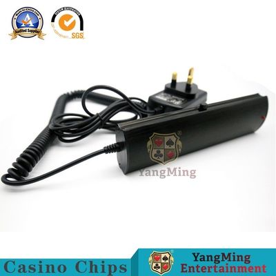 Calidad Fuente de alimentación retráctil negra para detector de dinero falsificado antivioleta UV clásico para fichas de póquer fábrica