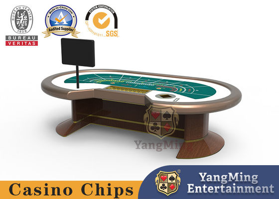 Qualità Tavolo verde verde del baccarat della persona della tabella di gioco del poker di punto della tovaglia 7 fabbrica