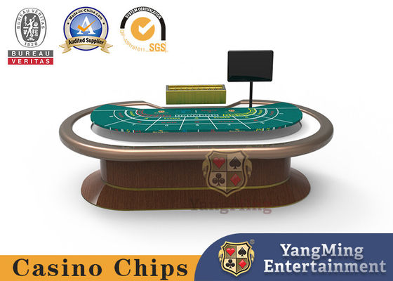 Qualità Tavolo verde verde del baccarat della persona della tabella di gioco del poker di punto della tovaglia 7 fabbrica