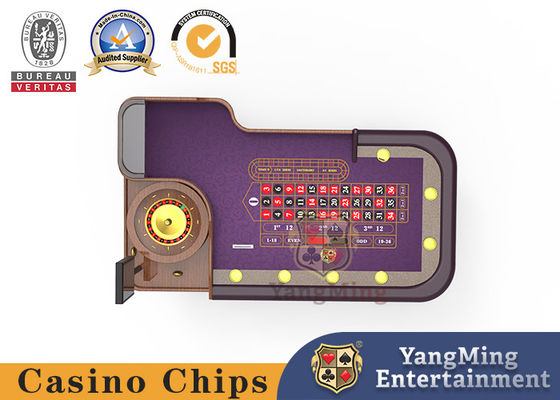 Jakość Half Disk Metal Tread Wheel Gambling Table Club dostosuje 32 w kole z litego drewna fabryka