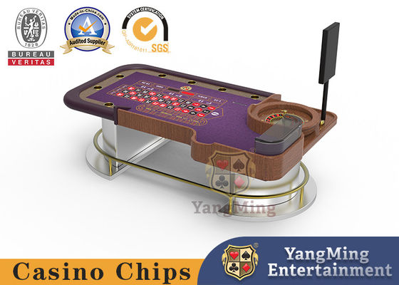 Jakość Half Disk Metal Tread Wheel Gambling Table Club dostosuje 32 w kole z litego drewna fabryka