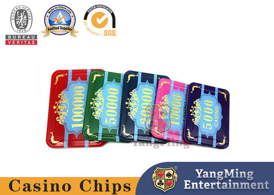 الجودة المهنية لعبة البوكر ختم كازينو رقاقة مجموعة 50mm مصنع