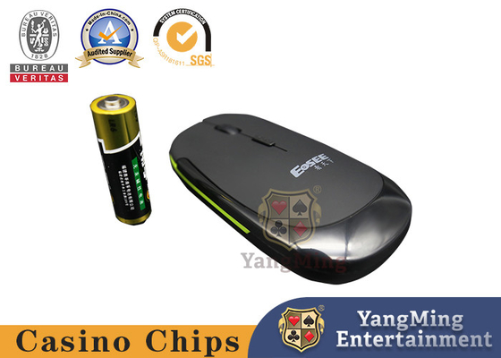 Black Wireless Mouse Lightweight Portable Stylish Luxurious For Casino Tables