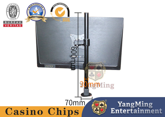 Black Adjustable Rotating Display Bracket Set For Playing Cards Poker Games Casino Table