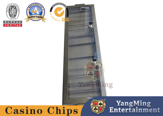 Quality Metal Double Layer Locking Chip Float Poker Table Chip Game factory