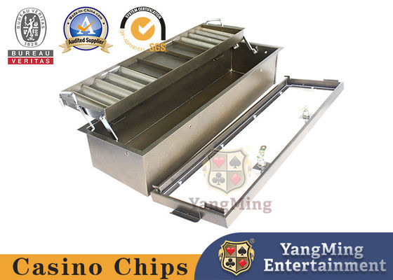 Quality Metal Double Layer Locking Chip Float Poker Table Chip Game factory