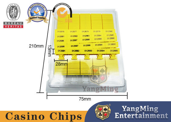 Qualité Code numérique Baccarat Jeu de casino accessoires Jeu de table de poker Boîte de cartes verrouillage usine