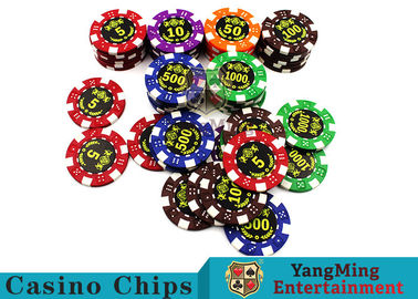 Good Printing Non - Faded Casino Royale Poker Chips With Special ABS Material