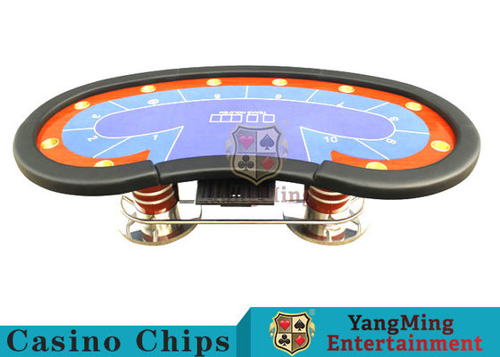 คุณภาพ Pea - Type Table Design คาสิโนที่กำหนดเองตาราง Craps สำหรับเกมคาสิโนโป๊กเกอร์ โรงงาน
