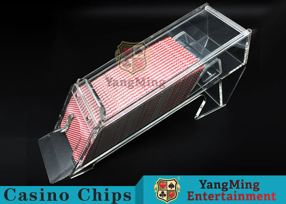 Qualität Berufs8 Plattform-Händler-Karte Shuffler, der mit Schuh glatten Ausschnitt und bequemes Gefühl beschäftigt Fabrik