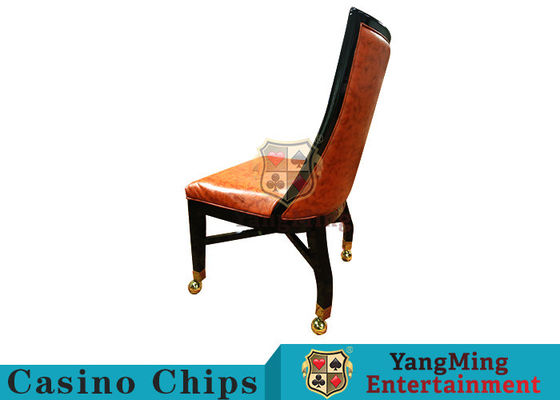 Jakość Krzesło do gry w kasynie Baccarat z metalowym kołem pasowym Możliwość dostosowania fabryka