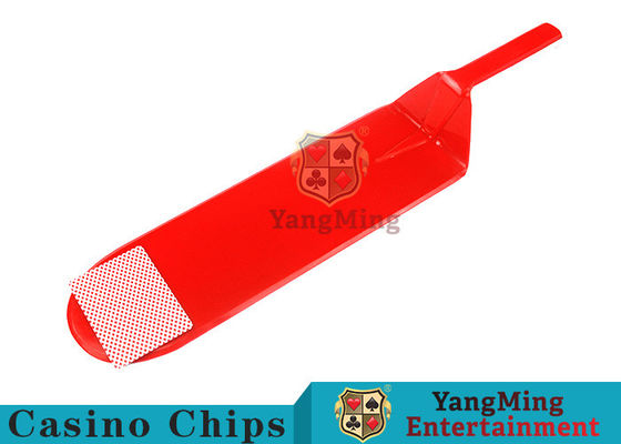 Qualità Le carte da gioco di plastica acriliche del baccarat spalano la pala della Tabella del poker degli accessori del gioco del casinò fabbrica