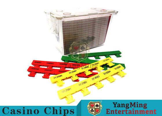 Qualité Baccarat Casino Poker Table du concessionnaire de jeux de table Seurity Seurity avec trois couleurs usine