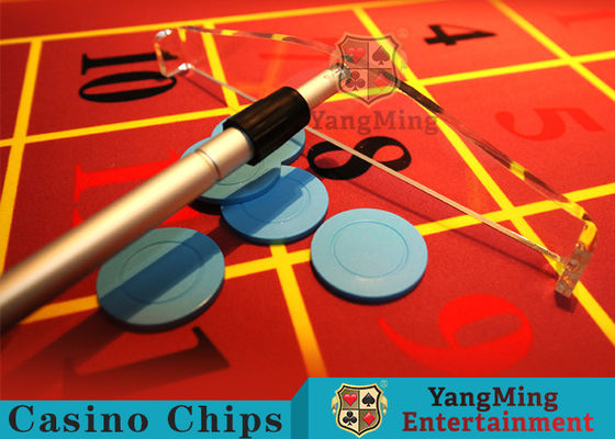 Jakość Stół do pokera w kasynie Dedykowany regulowany prowizor na żetony 2-częściowy teleskop aluminiowy prowizor na żetony do pokera fabryka