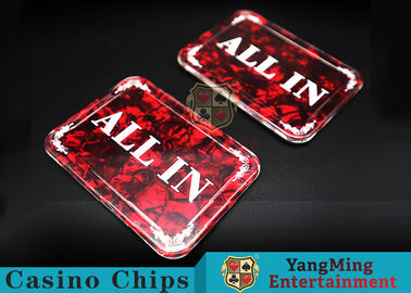 Texas Holdem Poker Table All In Brand Dealer Button For The Poker Games