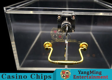 High Capacity Casino Game Accessories Two Grids For Carrier Casino Poker Chip Set