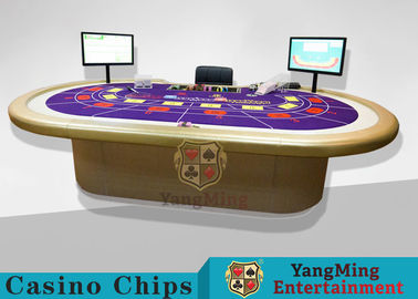 RFID Baccarat Poker Chip Table Poker Table Cloth Game Can be Designed and Customized
