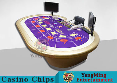 RFID Baccarat Poker Chip Table Poker Table Cloth Game Can be Designed and Customized