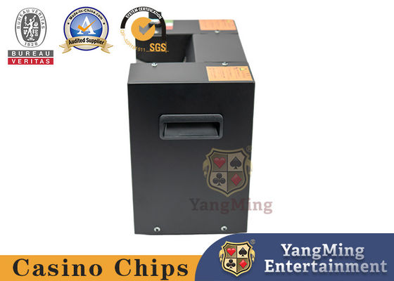 الجودة بطاقات الكازينو ذات الميناء المزدوج المعدني الأسود مصنع