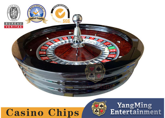 Qualità 82cm Legno Massello Manuale Roulette Casinò Poker Table Game fabbrica