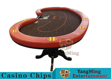 High Density Texas Holdem Poker Table , Casino Style Poker Table With Soft Touch