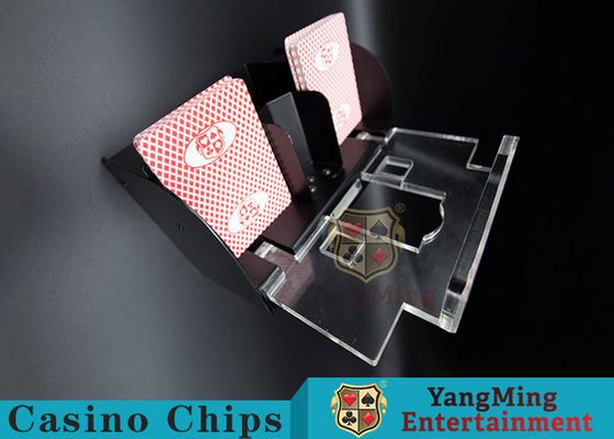 Qualità Shuffler completamente automatico della carta della piattaforma del metallo 1-2 per Shuffler del poker dei giochi di carta da gioco del casinò il nuovo del rifornimento della fabbrica fabbrica