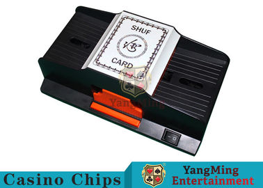 1 - 2 Decks Playing Card Shuffler Suitable For Wide Plastic Poker Cards