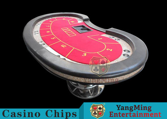 คุณภาพ Pea - Type Table Design คาสิโนที่กำหนดเองตาราง Craps สำหรับเกมคาสิโนโป๊กเกอร์ โรงงาน