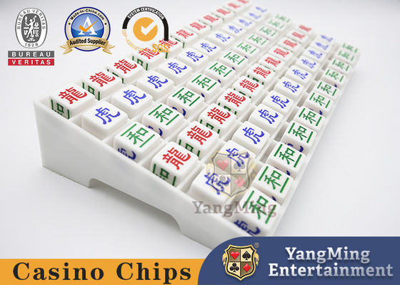 Qualité ABS Glossy Jeu de casino accessoires de plastique Goutte de rosée Baccarat Dragon Tiger Digitale Gravure Jeu de table de poker usine