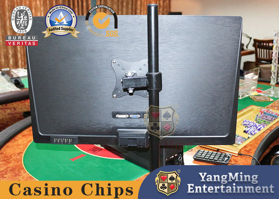 Quality Black Adjustable Swivel Display Stand Set for Playing Cards Poker Game Casino Table factory