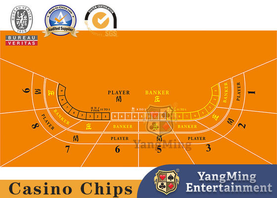 Qualità Tappo impermeabile per il Poker Club, personalizzato per il Baccarat 9 giocatori, tappo per il gioco di poker fabbrica