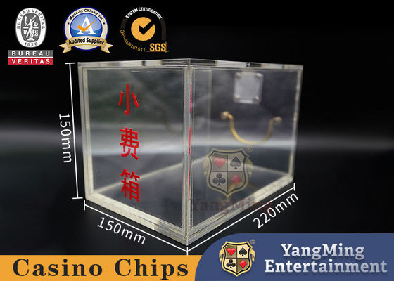 Qualität Akryl Tipp Box Design Casino 8 Deck Händler Hersteller Verdickung Anpassung Fabrik