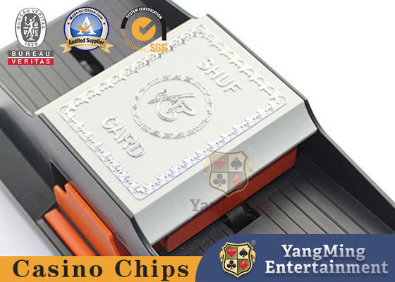 Qualidade Novo Custom Bulk Casino Promoção Bateria Automática 2 Deck Shuffler Sea Word Design fábrica