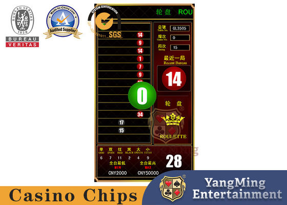 Qualità Mazza di gioco Chips Games di Dragon Tiger Roulette Display Screen Of del baccarat della macchina del casinò fabbrica