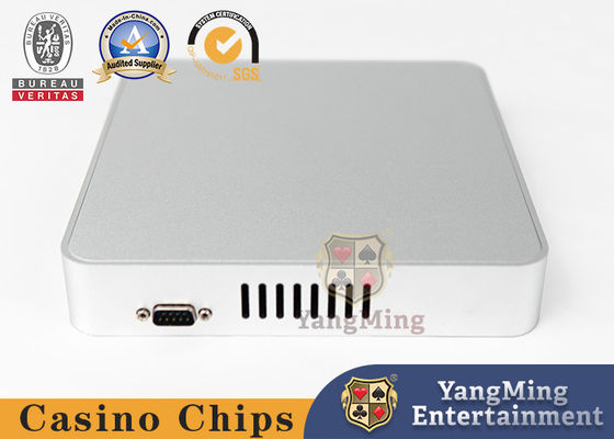 Quality Silver Mini Computer Console Poker Casino Table Accessories Baccarat Game System Host factory