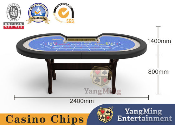8-Person Baccarat H-Leg Folding Poker Table Baccarat Table Can Be Newly Customized