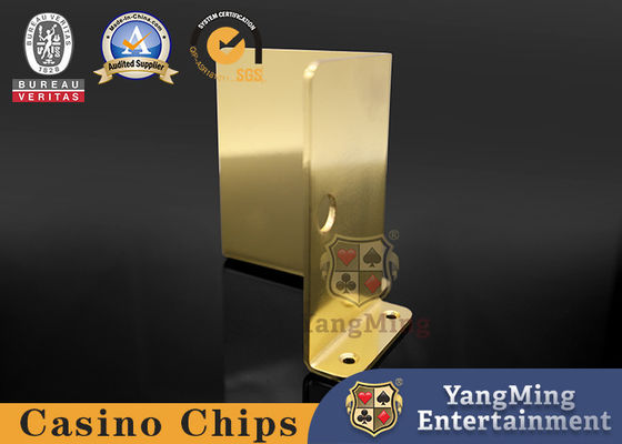 Qualidade Novo portador de cartão de jogo de ouro de aço inoxidável portador de cartão de cassino fábrica
