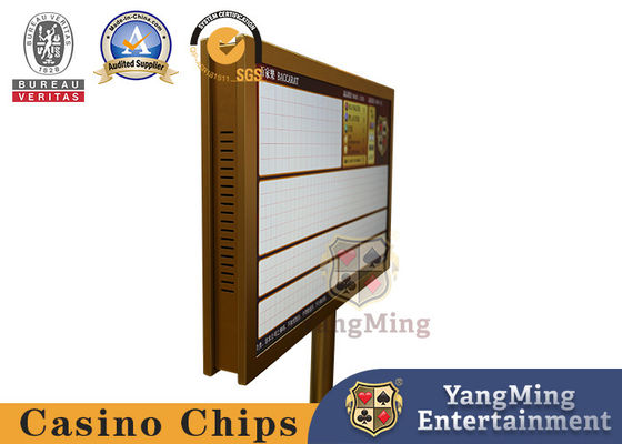 Quality Casino Exclusive 27-Inch Matte Gold High-Definition Double-Sided Display System factory