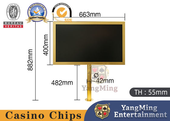 Quality Brand New Customized 27-Inch Matte Gold Casino Desktop Monitor Road Order System factory