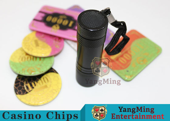 کیفیت چراغ قوه کوتاه UV بنفش کد Yanchao Lanyard چراغ قوه چند منظوره کارخانه