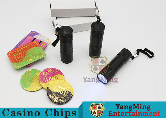 کیفیت چراغ قوه کوتاه UV بنفش کد Yanchao Lanyard چراغ قوه چند منظوره کارخانه